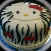 Zebra Print- Hello Kitty Cake